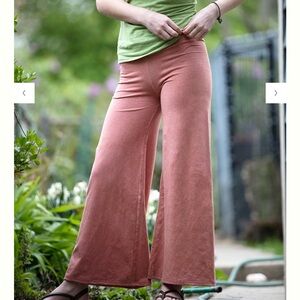 Bohemian Folk Wide Leg Pants
